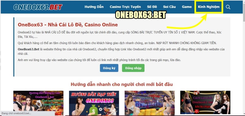 Chuyên mục Kinh nghiệm casino ăn tiền, người chơi có thể tìm thấy những thông tin cần thiết